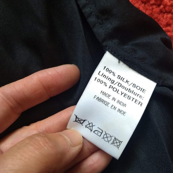 vintage 80s NWOT short sleeve sequin beads zigzag top - Picture 10 of 12